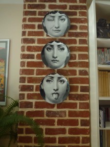 Assiettes Piero Fornasetti