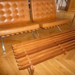 Banc années 60 design italien