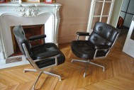 Fauteuils Eames Lobby Chair Herman Miller