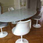 Table tulip ovale Eero Saarinen