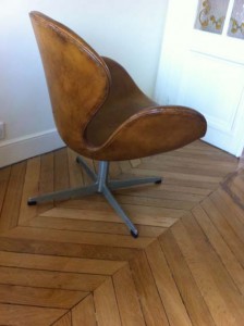 Fauteuil Swan d'Arne Jacobsen