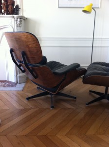 Fauteuil lounge chair Eames édition Herman Miller