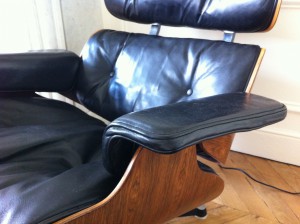 Fauteuil lounge chair Eames édition Herman Miller