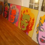 10 sérigraphies Andy Warhol Marilyn Monroe