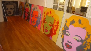 10 sérigraphies Andy Warhol Marilyn Monroe