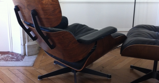 Fauteuil lounge chair Eames édition Herman Miller