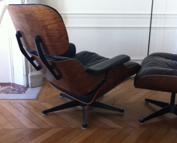 Fauteuil lounge chair Eames édition Herman Miller