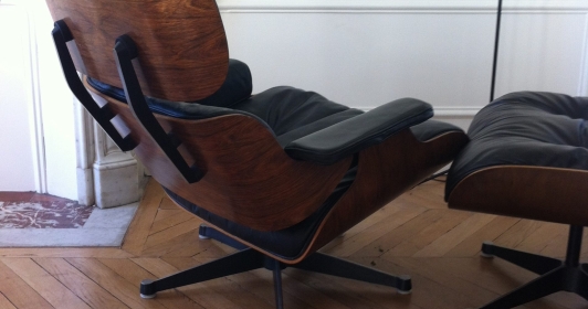 Fauteuil lounge chair Eames édition Herman Miller