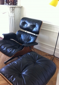 Fauteuil lounge chair Eames édition Herman Miller