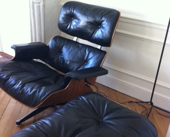 Fauteuil lounge chair Eames édition Herman Miller