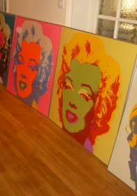 10 sérigraphies Andy Warhol Marilyn Monroe