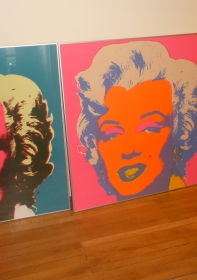 10 sérigraphies Andy Warhol Marilyn Monroe