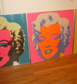 10 sérigraphies Andy Warhol Marilyn Monroe