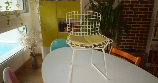 Chaise enfant Harry Bertoïa pour Knoll – Circa 1975