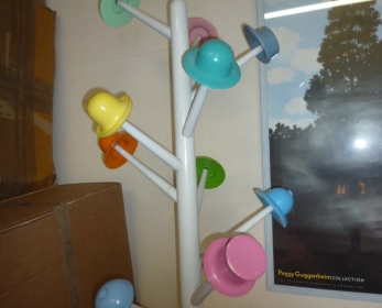 Porte-manteau design années 60/70