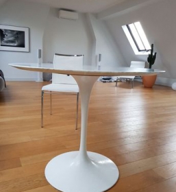 Table tulip Saarinen 91 cm édition Knoll