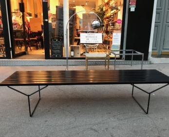 Bancs Harry Bertoia édition Knoll de 1970