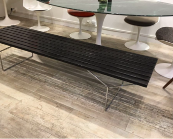 Bancs Harry Bertoia édition Knoll