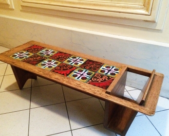 Table de salon Guillerme et Chambron 1950