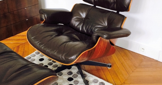 Fauteuil lounge chair édition Herman Miller