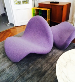 Fauteuil Tongue de Pierre Paulin édition Artifort