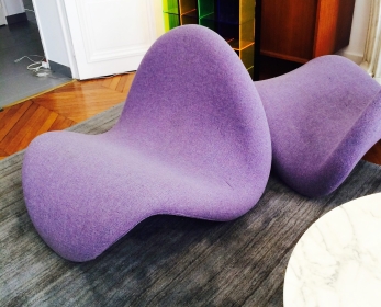 Fauteuil Tongue de Pierre Paulin édition Artifort