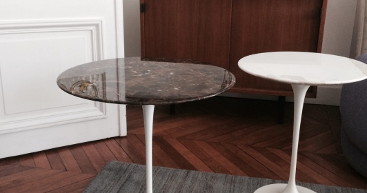 Guéridon tulipe Saarinen édition Knoll 2015