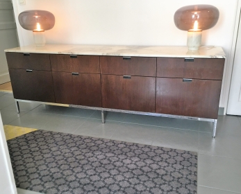Sideboard enfilade design Florence Knoll circa 1970