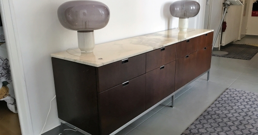 Sideboard enfilade design Florence Knoll circa 1970