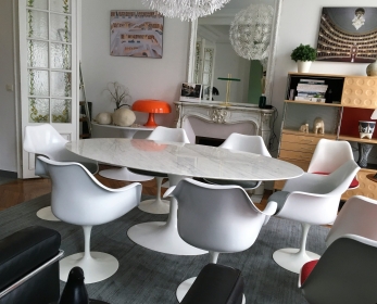 Fauteuils Saarinen édition Knoll