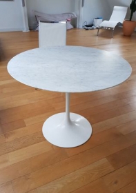 Table tulip Saarinen 91 cm édition Knoll