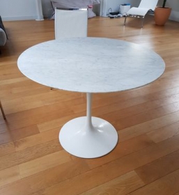 Table tulip Saarinen 91 cm édition Knoll