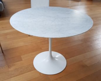 Table tulip Saarinen 91 cm édition Knoll