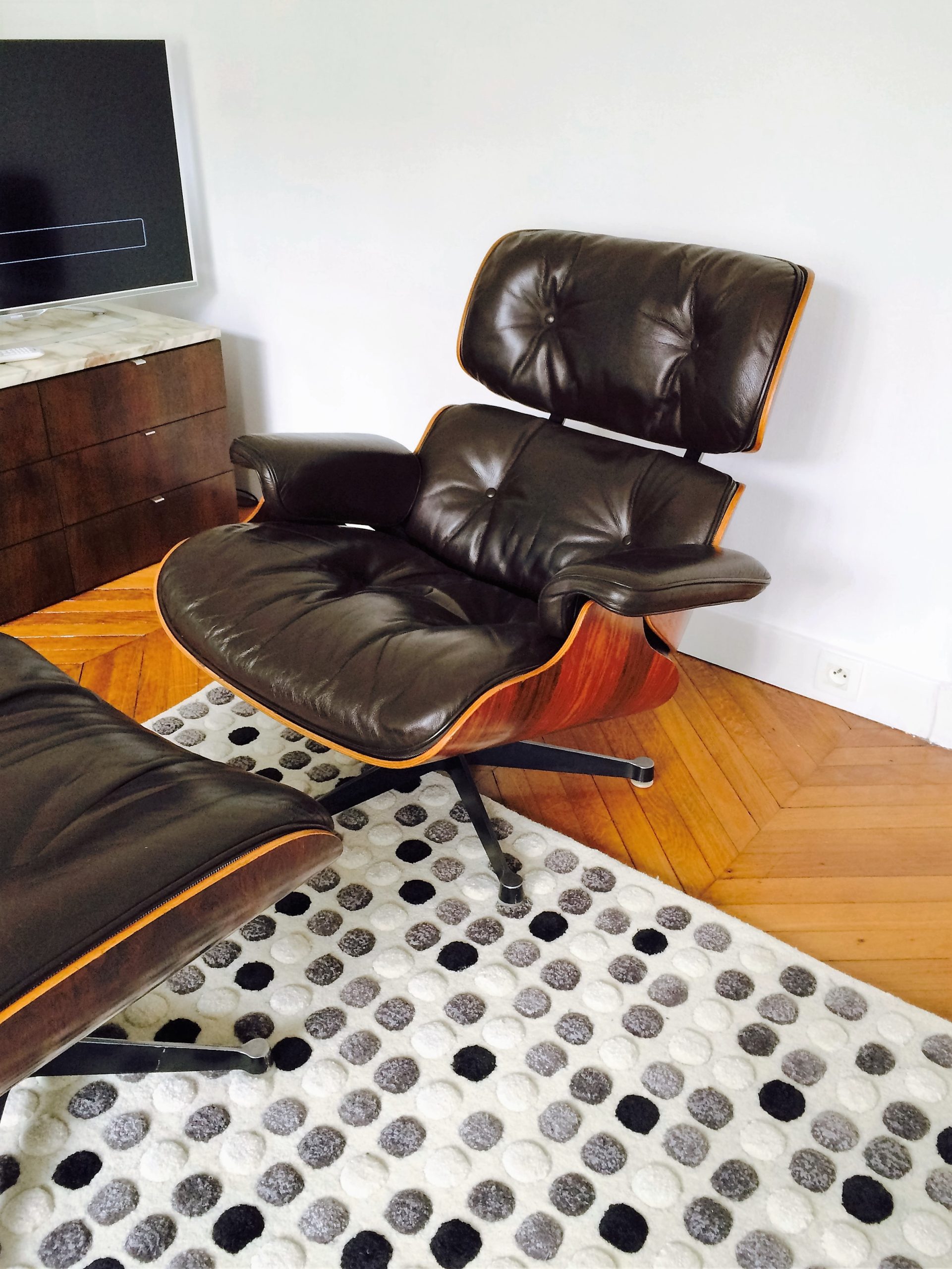 Fauteuil lounge chair édition Herman Miller