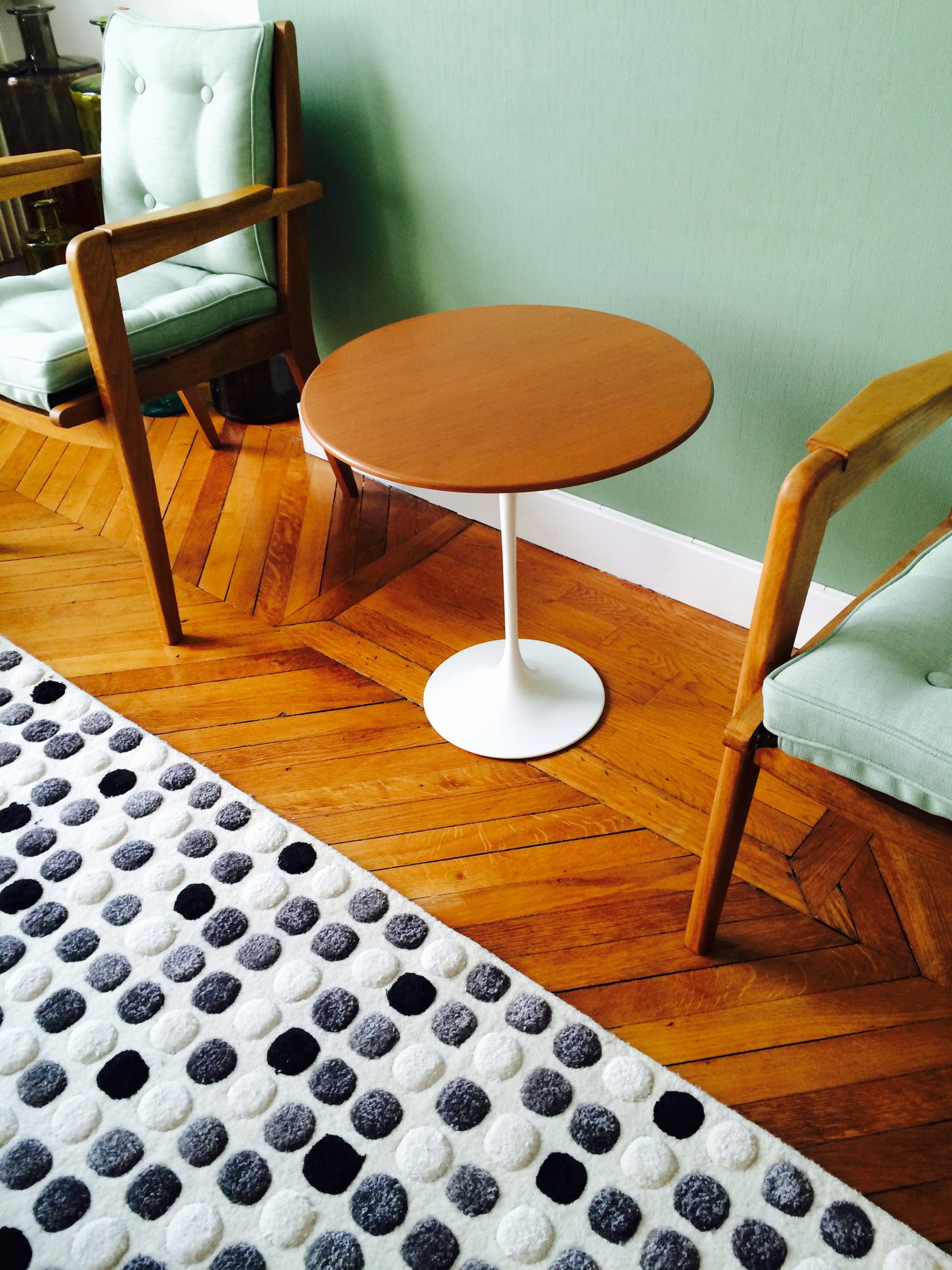 Guéridon tulipe Saarinen édition Knoll 2015