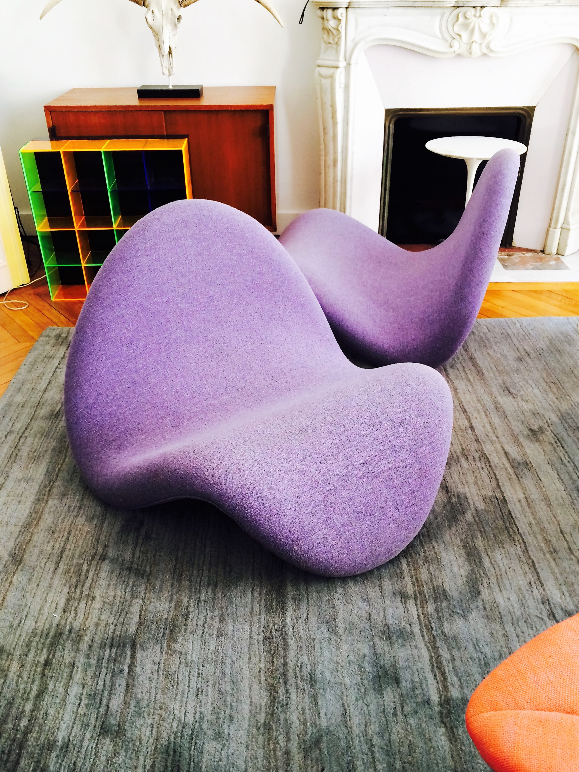 Fauteuil Tongue de Pierre Paulin édition Artifort