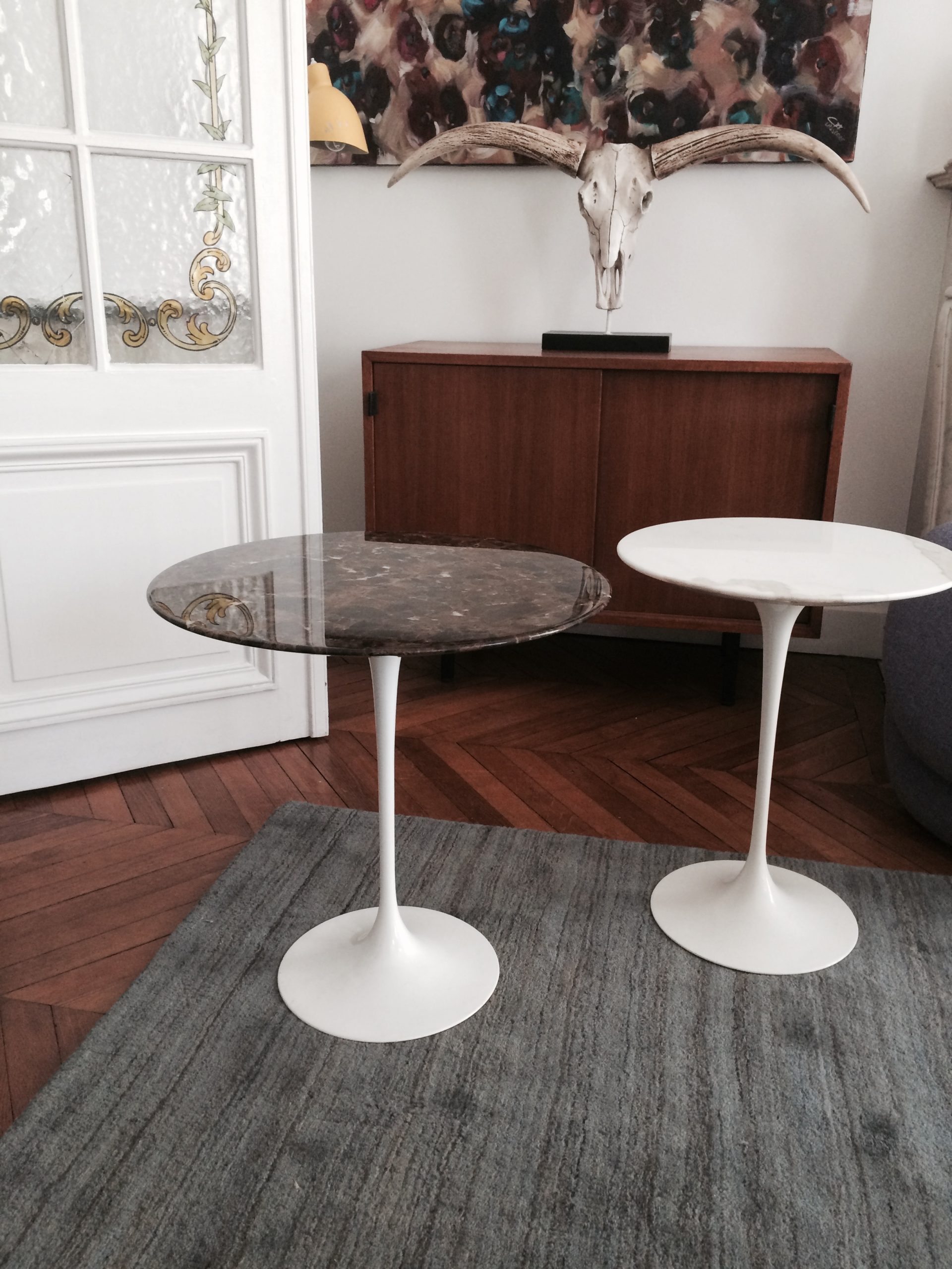 Guéridon tulipe Saarinen édition Knoll 2015