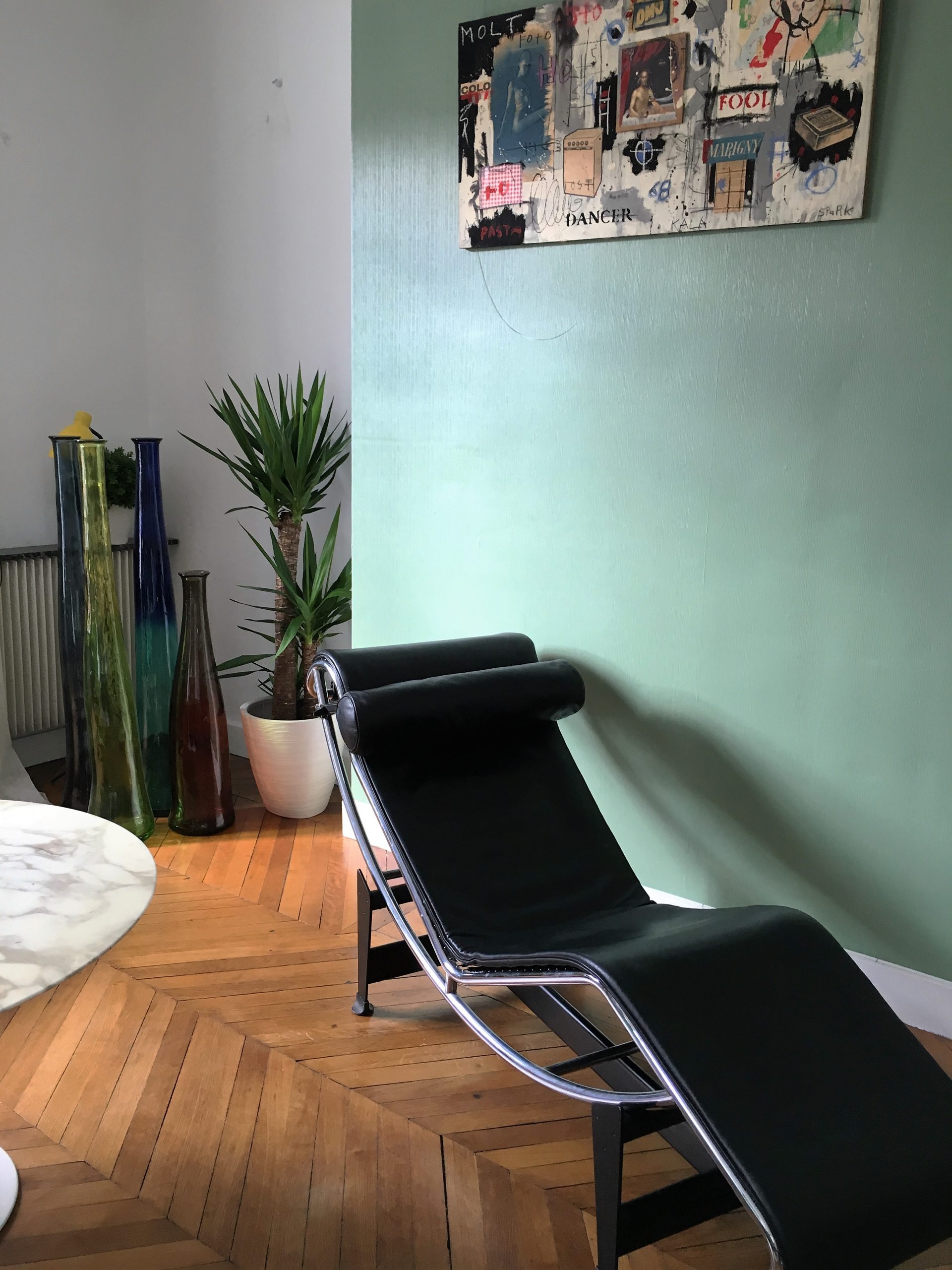 Chaise LC 4 de Le Corbusier édition Cassina